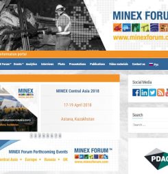 MINEX Forum news